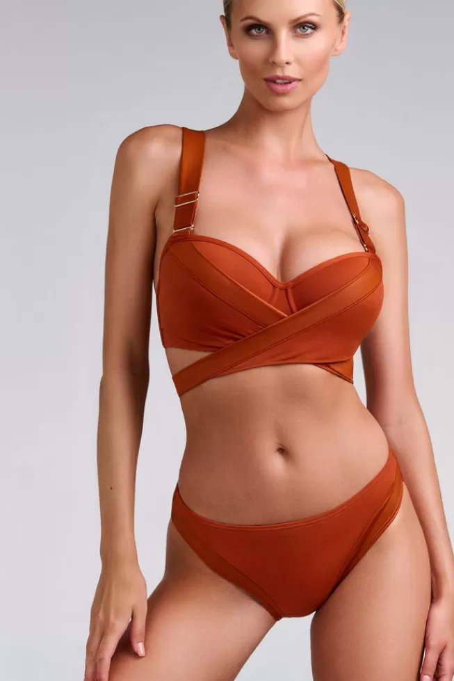 Marlies Dekkers Lingerie cache-coeur-5-cm-briefs burntorange Outlet