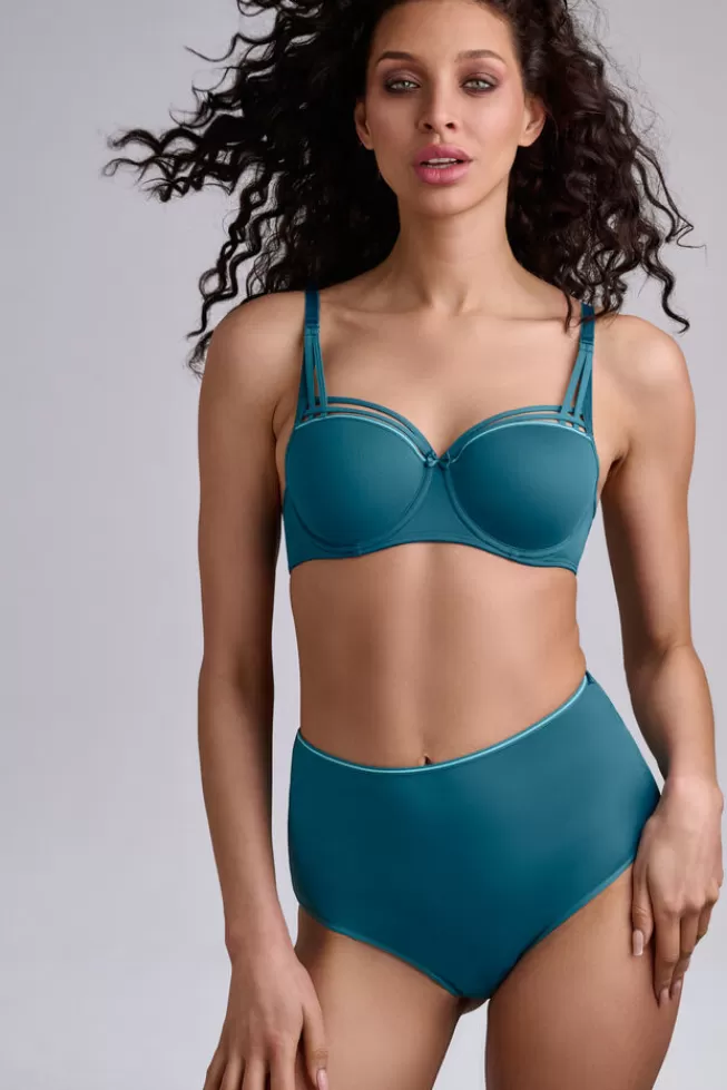 Marlies Dekkers Lingerie dame-de-paris-balcony-bra petrolandlightblue Hot