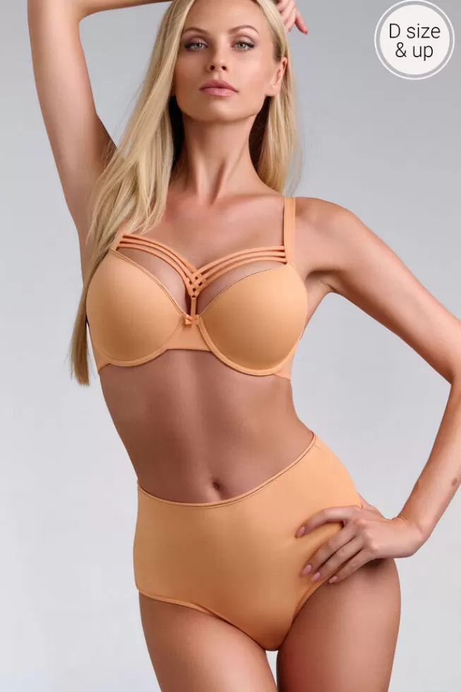 Marlies Dekkers Lingerie dame-de-paris-plunge-bra apricotandgold Cheap