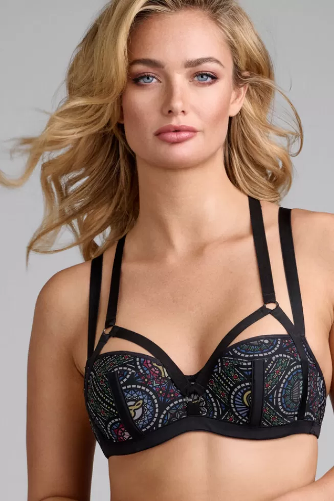 Marlies Dekkers Lingerie ecclesia-balcony-bra stainedglassprint Flash Sale