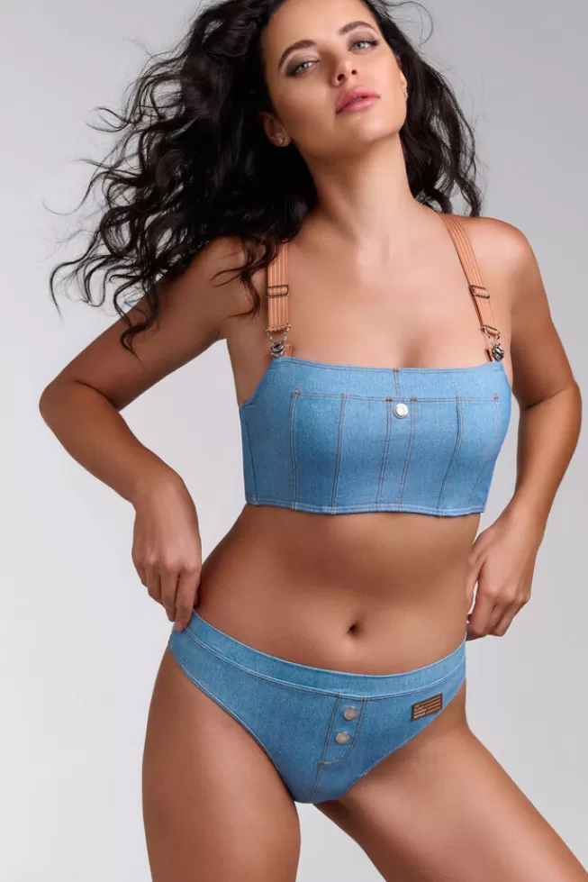 Marlies Dekkers Lingerie gardenista-butterfly-briefs denimblue Hot