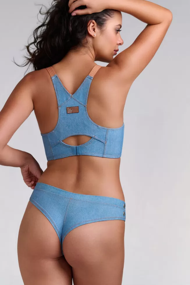 Marlies Dekkers Lingerie gardenista-butterfly-briefs denimblue Hot