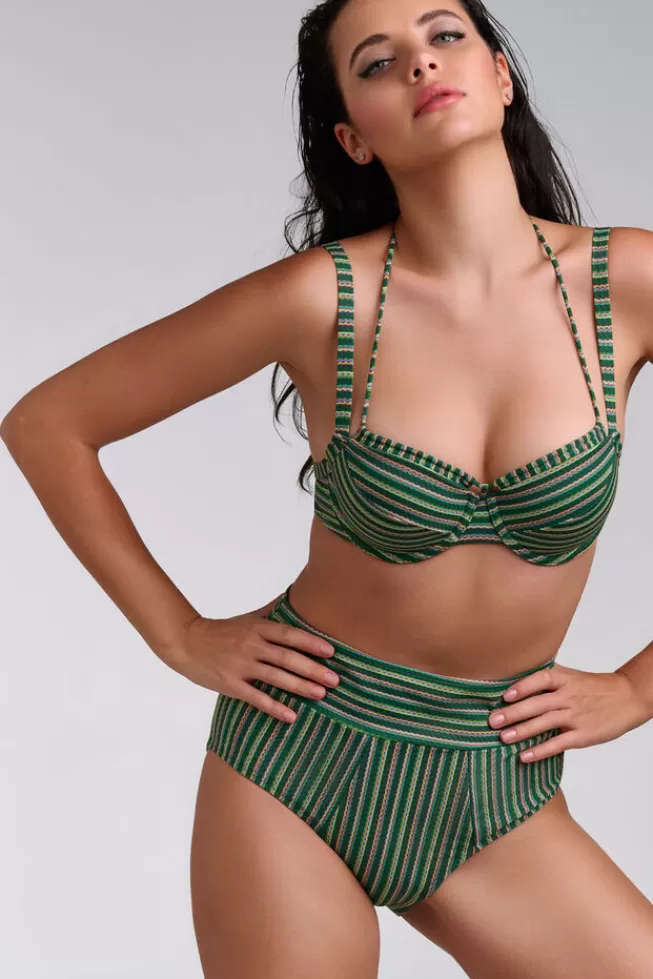 Marlies Dekkers Lingerie holi-vintage-plunge-balcony-bikini-top botanicalgarden Cheap
