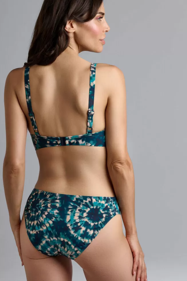 Marlies Dekkers Lingerie lotus-5-cm-bikini-briefs blueandgreendye Cheap