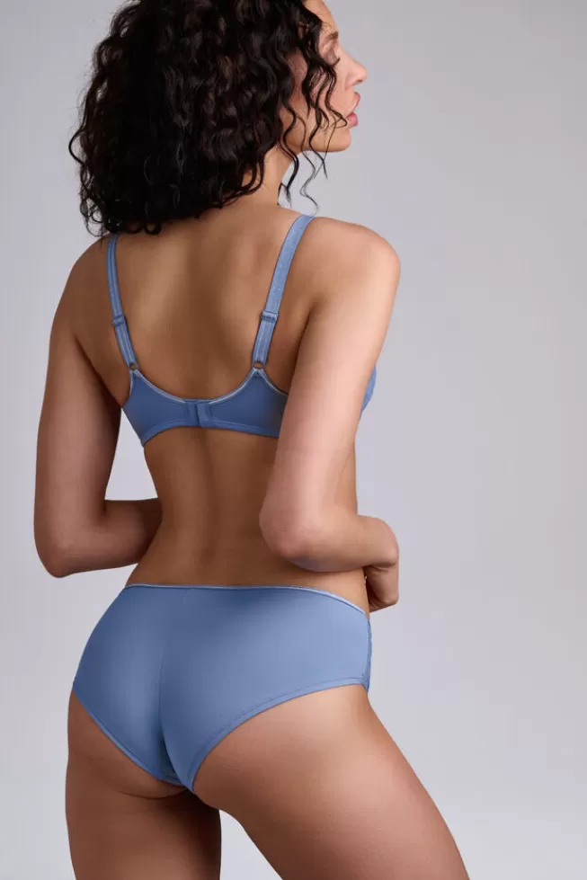Marlies Dekkers Lingerie snowflake-8-cm-brazilian-briefs powderblue Cheap