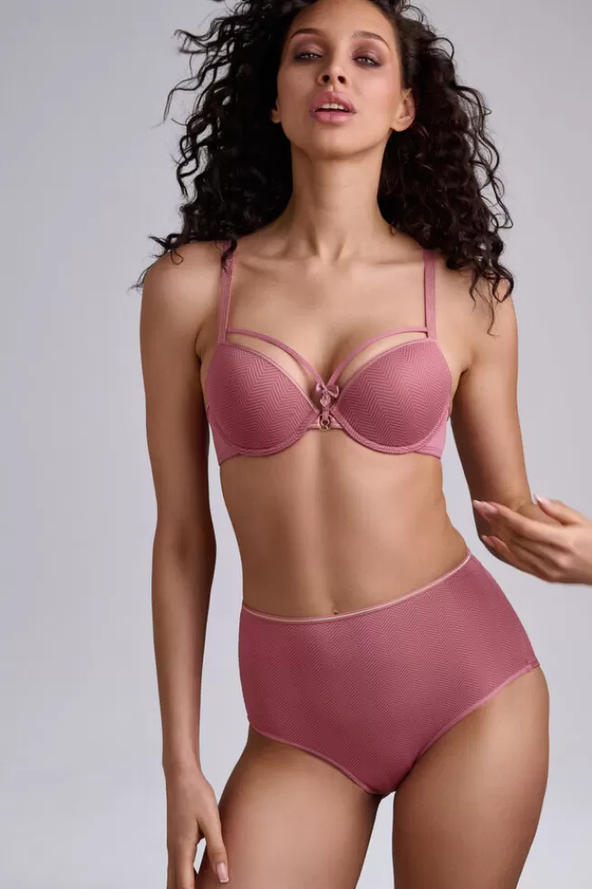 Marlies Dekkers Lingerie space-odyssey-high-waist-briefs roseandgold New