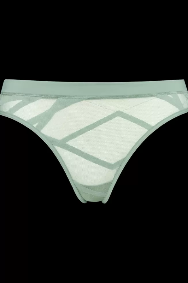 Marlies Dekkers Lingerie the-illusionist-5-cm-briefs transparentlightgreen Cheap
