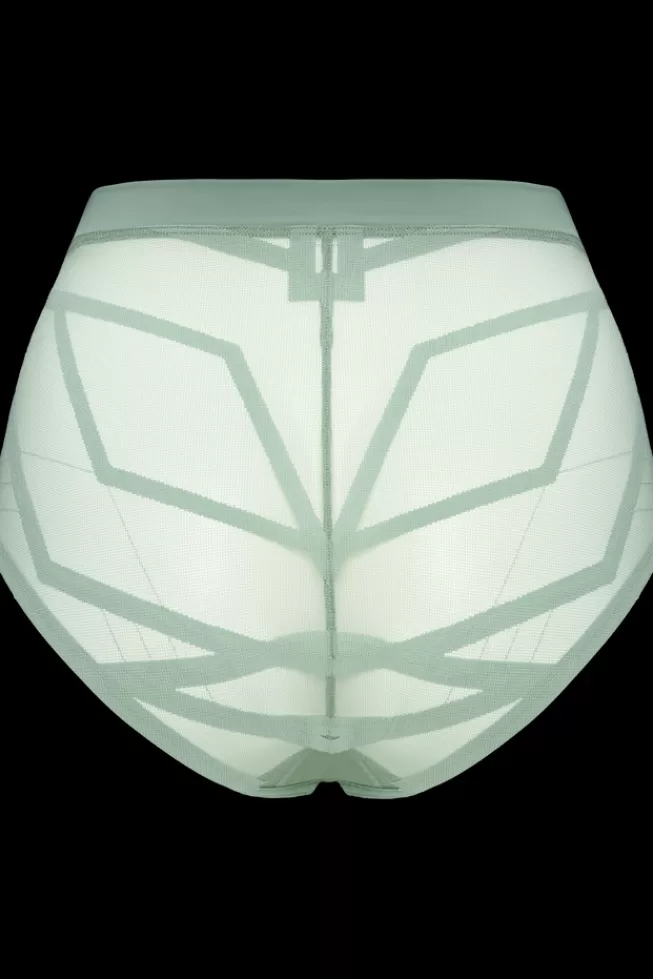 Marlies Dekkers Lingerie the-illusionist-high-waist-briefs transparentlightgreen Cheap
