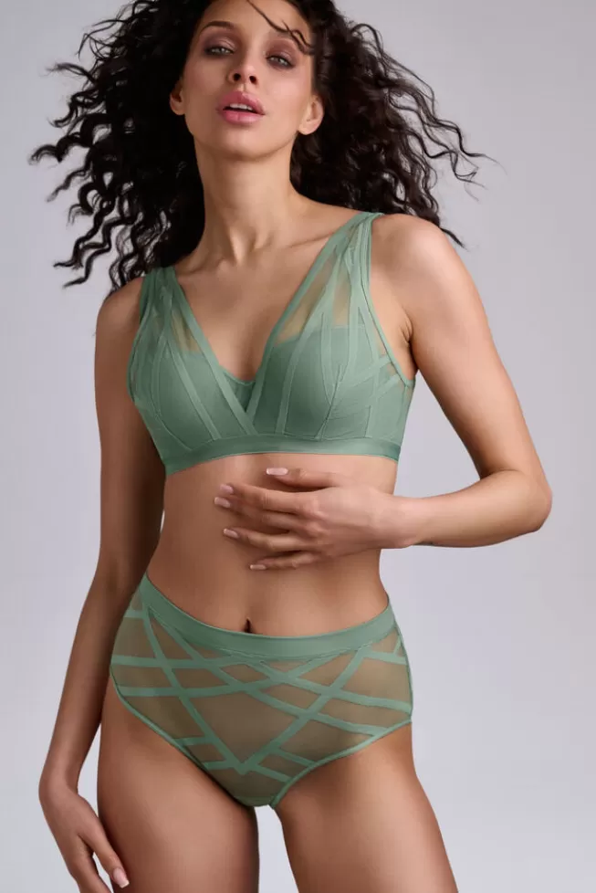 Marlies Dekkers Lingerie the-illusionist-plunge-balcony-bra transparentlightgreen Outlet