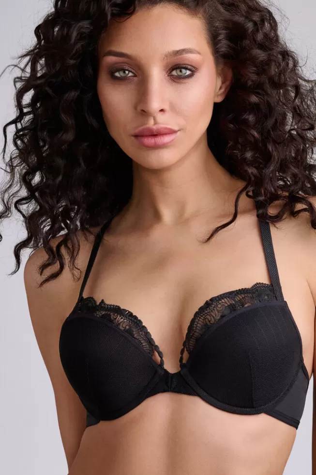 Marlies Dekkers Lingerie the-mauritshuis-push-up-bra black Sale